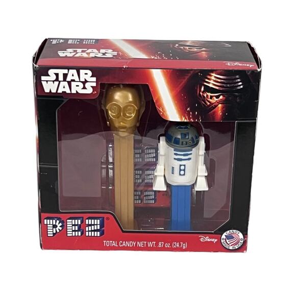 PEZ Star Wars R2D2 C3PO Limited Edition Collectors Rare Candy Dispenser - Picture 1 of 4